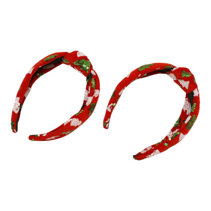 Christmas Decorative Spotted Headband HB6905-25  (12PC)