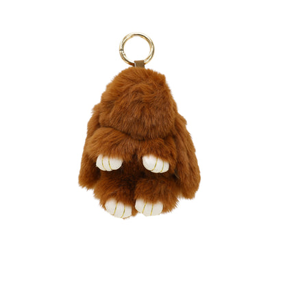 Cut Rabbit Pom Pom Key Chain KC0225-5. (3PC)