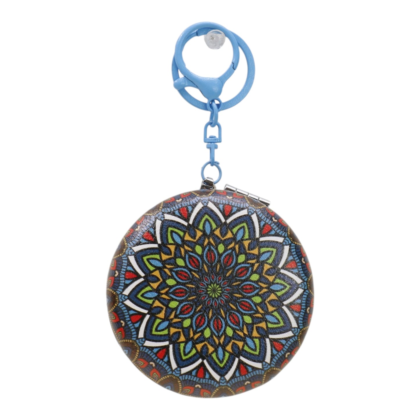 Mandala Round Mirror Key Chain JM6402-2 (12PC)