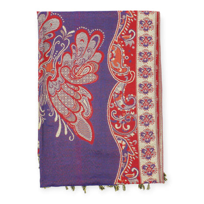 Metallic Pashmina Butterfly SCF4815-9. (12PC)