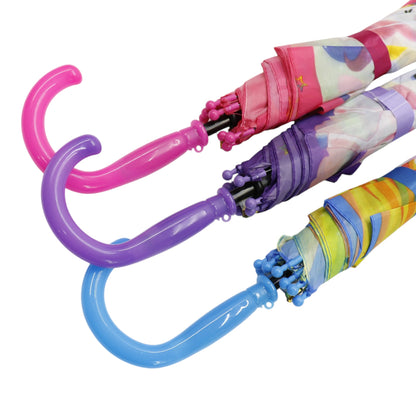 Kids Unicorn Print Plastic Auto Open Fold Umbrella UM3623 (12pc)