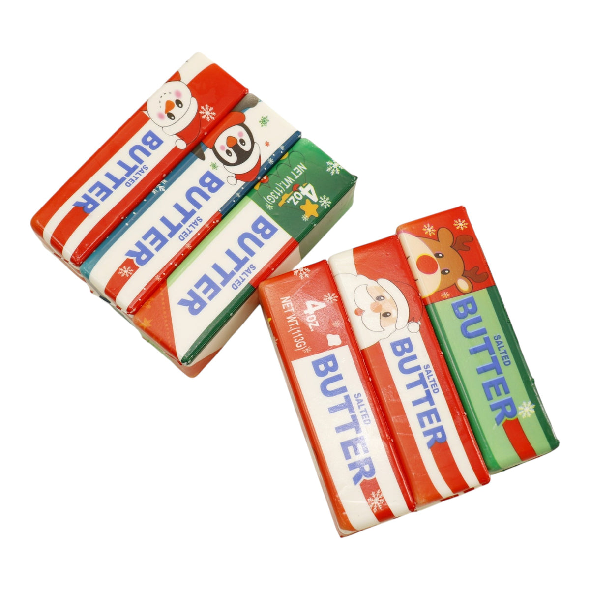 Christmas Salted Squishy Butter Toy JT6820-1 (12PC)