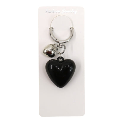 Double Sided Heart Keychain KC511-86 (12PC)