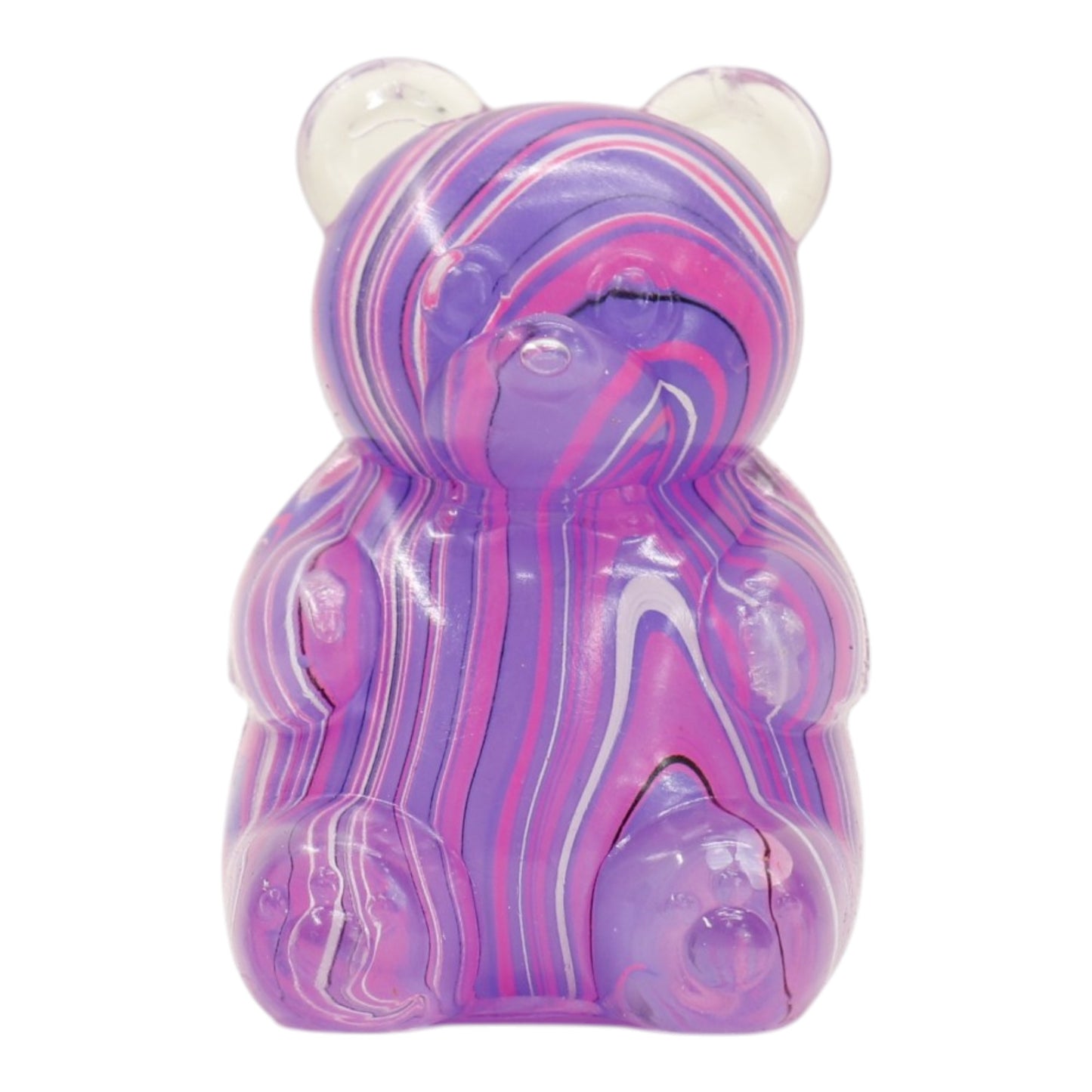 Marbled Gummy Bear Colorful Squishy JT6528-13. (12PC)