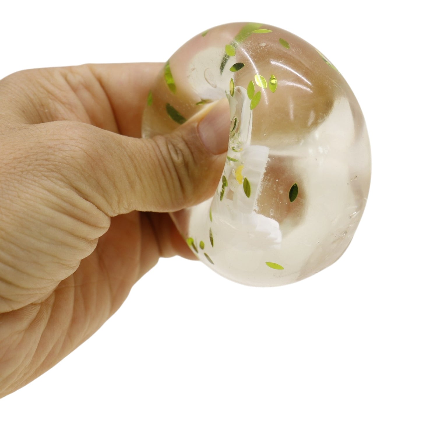 Clear Ball Daisy Squishy Toy JT6407-5 (12PC)