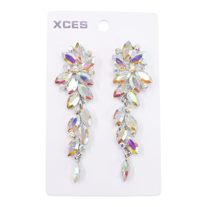 Crystal Marquise Cluster Drop Bridal Earring JE7306 (3PAIR)
