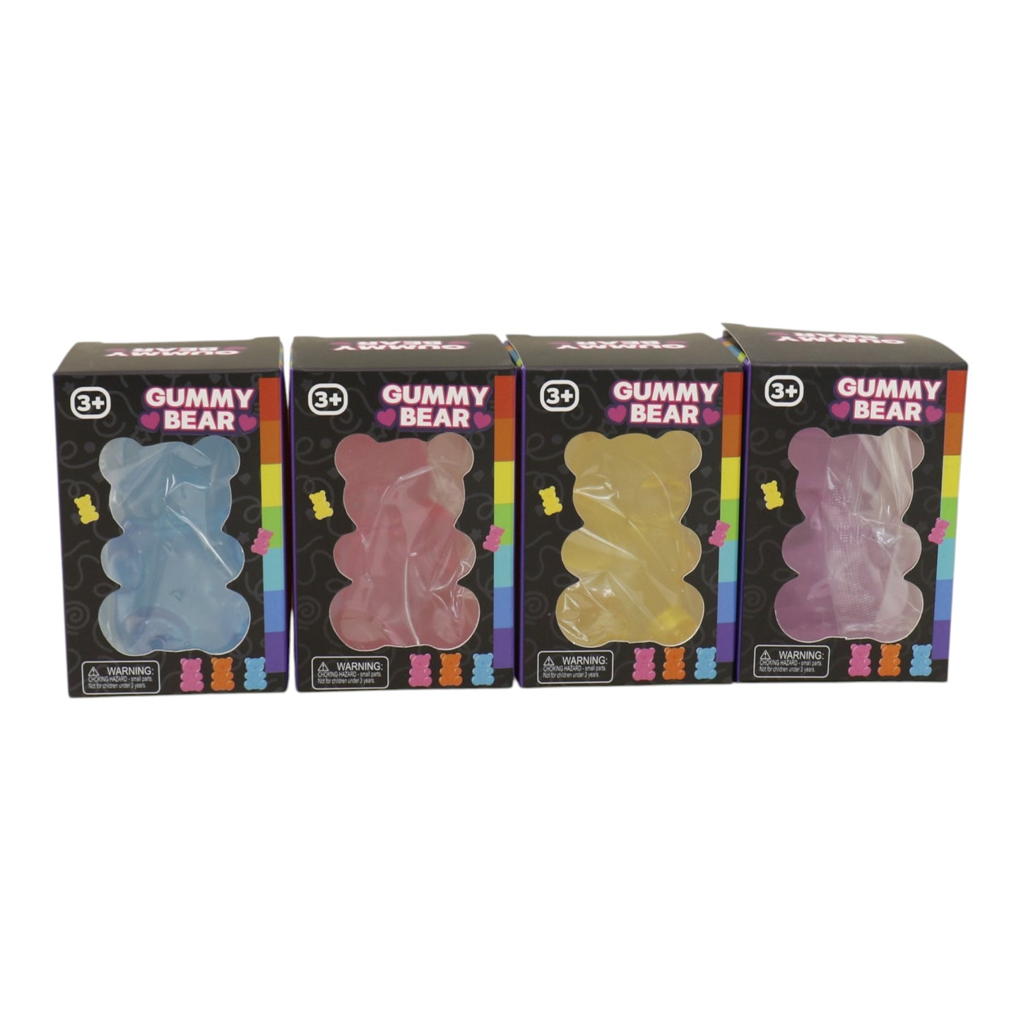 Maltose Sugar Gummy Bear Colorful Squishy Toy 106574 (12PC)