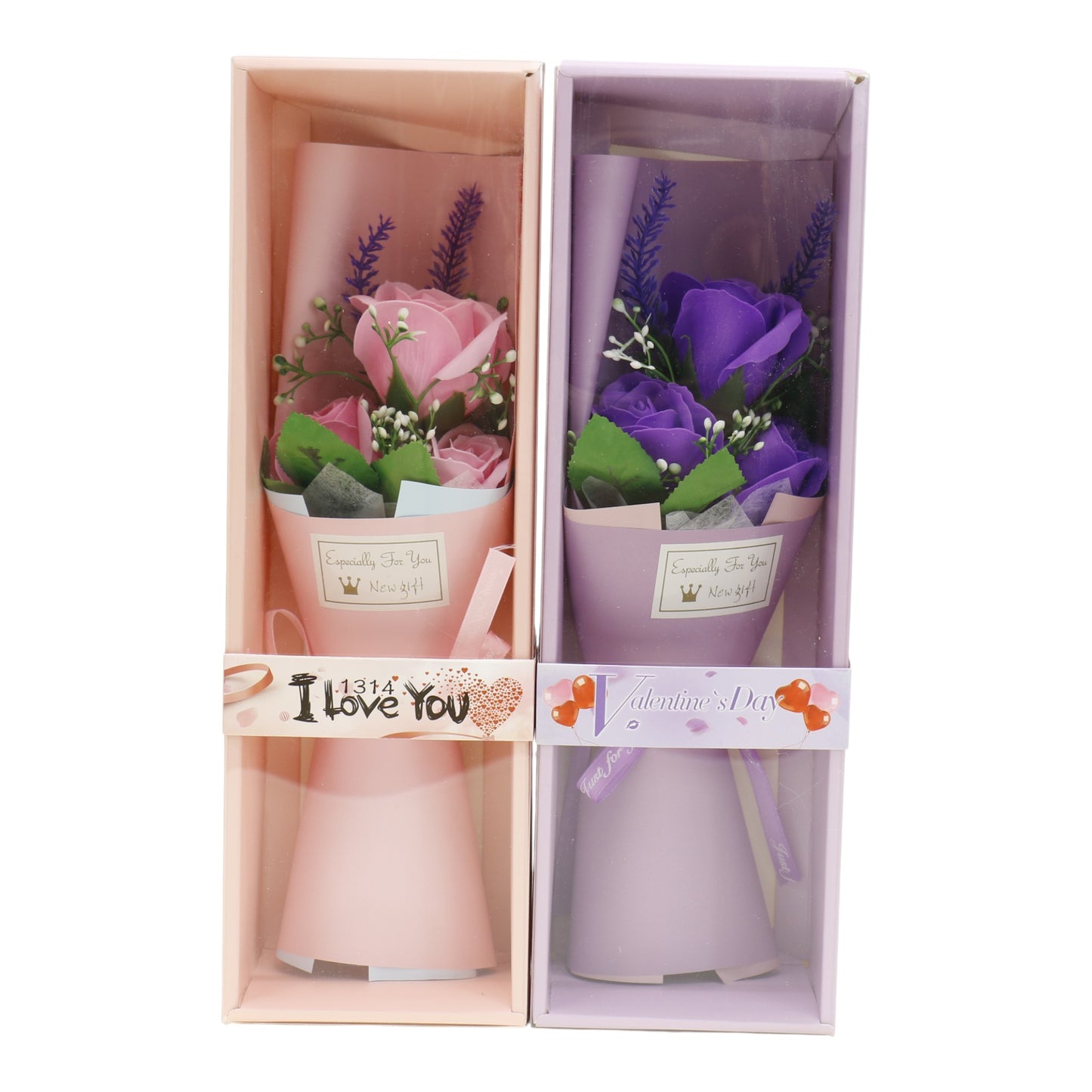Three Rose Artificial Bouquet Gift  VT5111-1 (1 PACK)