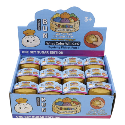 Mini Flour Squishy Dumpling With Steamer SQ6606-7! (24PC)
