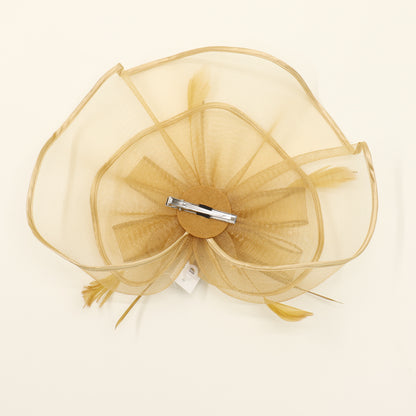 Fascinator Kentucky Derby & Tea Party Flower Feather Hat FF812.(3PC)