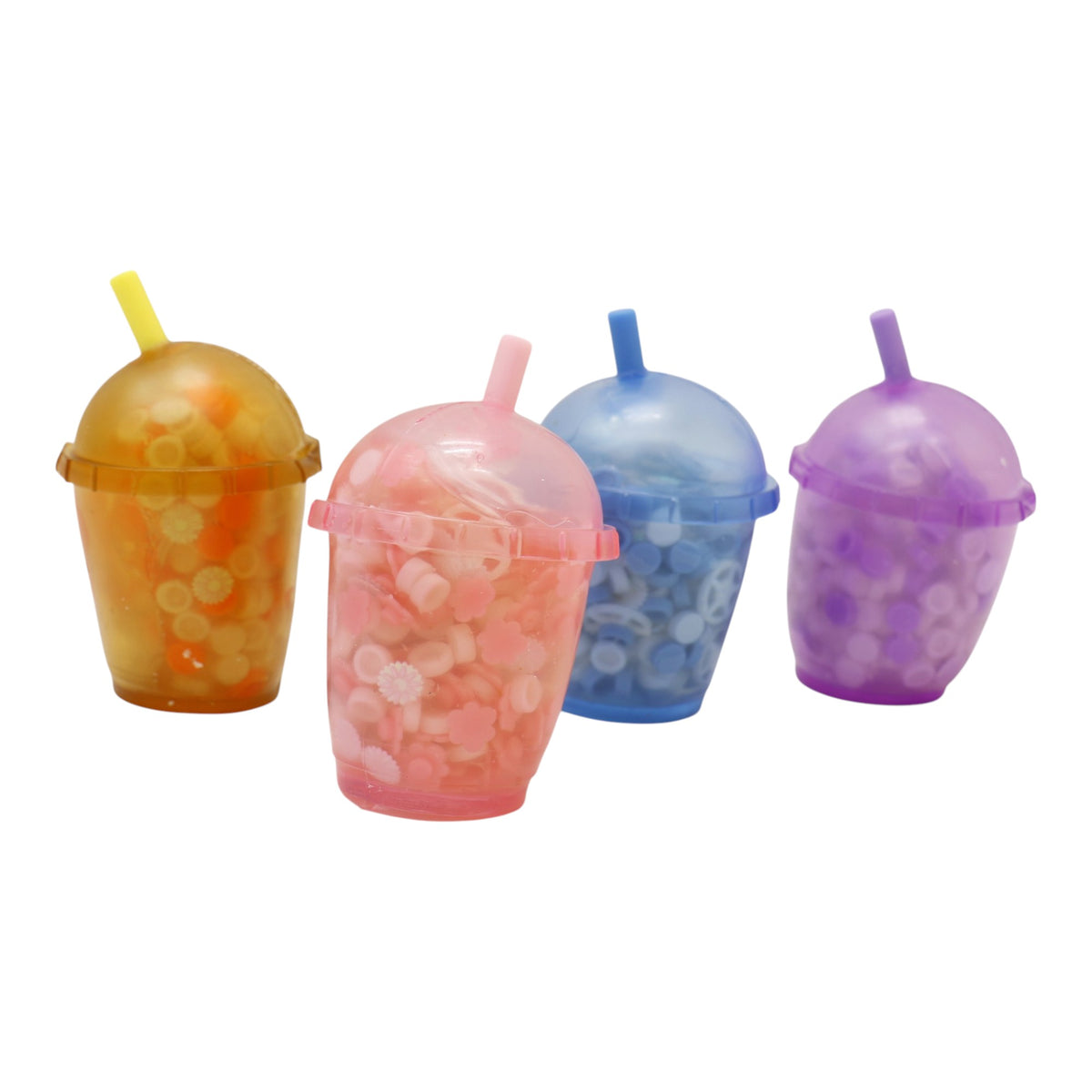 Crackling Crunchy Bubble Tea Squishy Toy TR6819-2 (12PC)