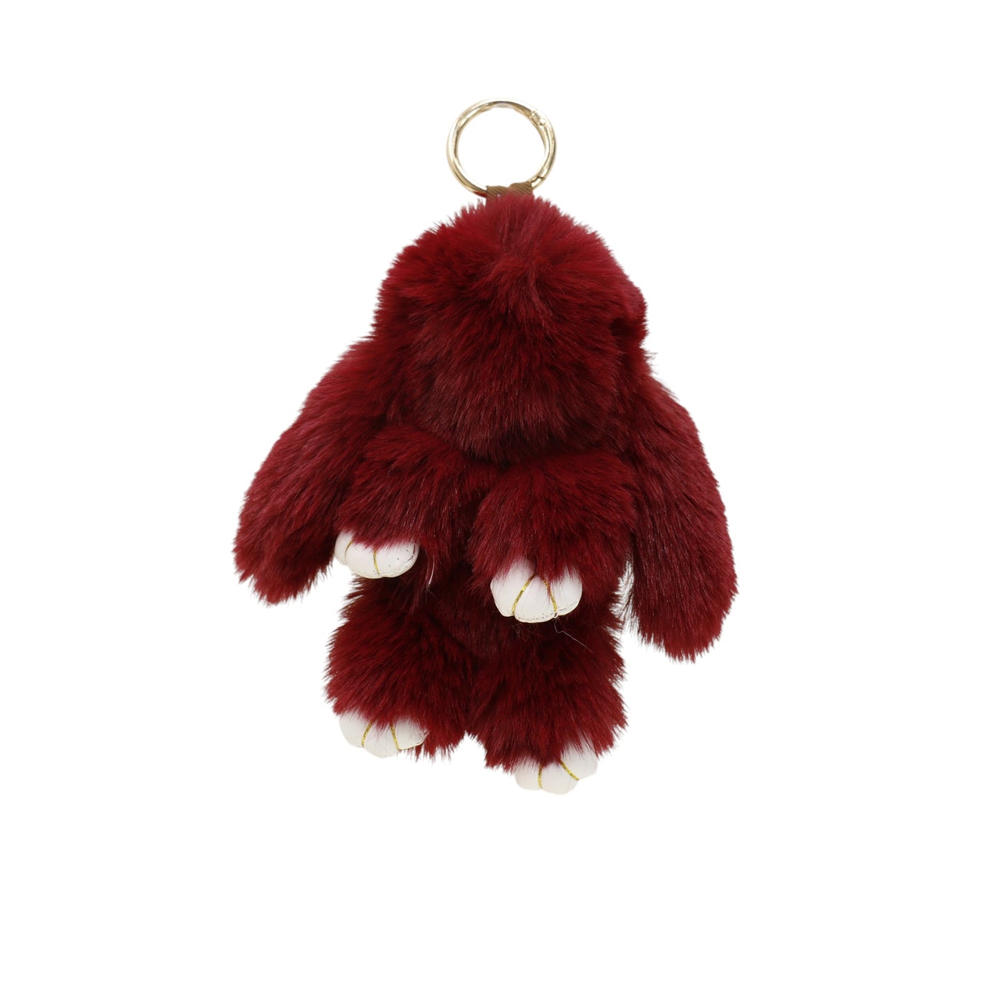 Cut Rabbit Pom Pom Key Chain KC0225-5.. (3PC)