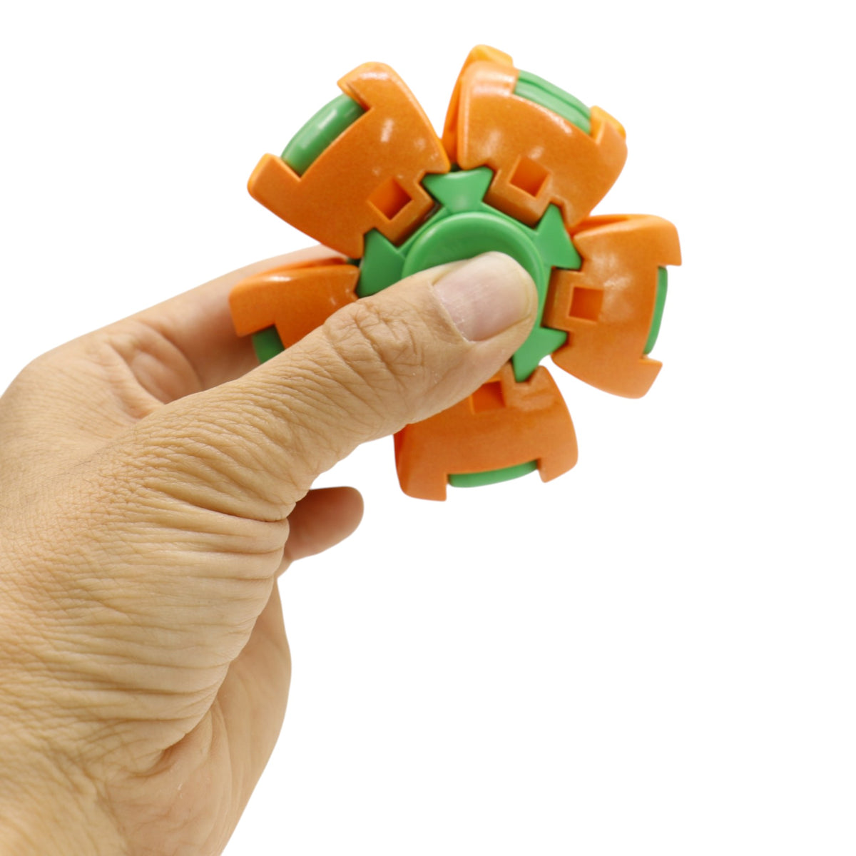 Press to Spin Fidget Spinner HelixCore Rotating Stress Ball Fidget Toy Y845 (24PC)