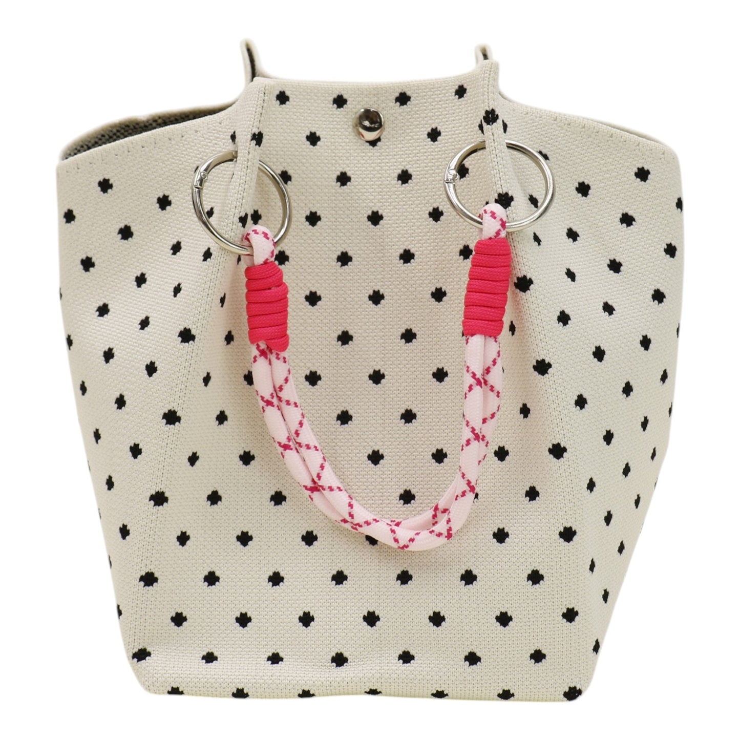 Elegant Pattern Women's Knitted Bucket Bag JB6316-8 (3PC)