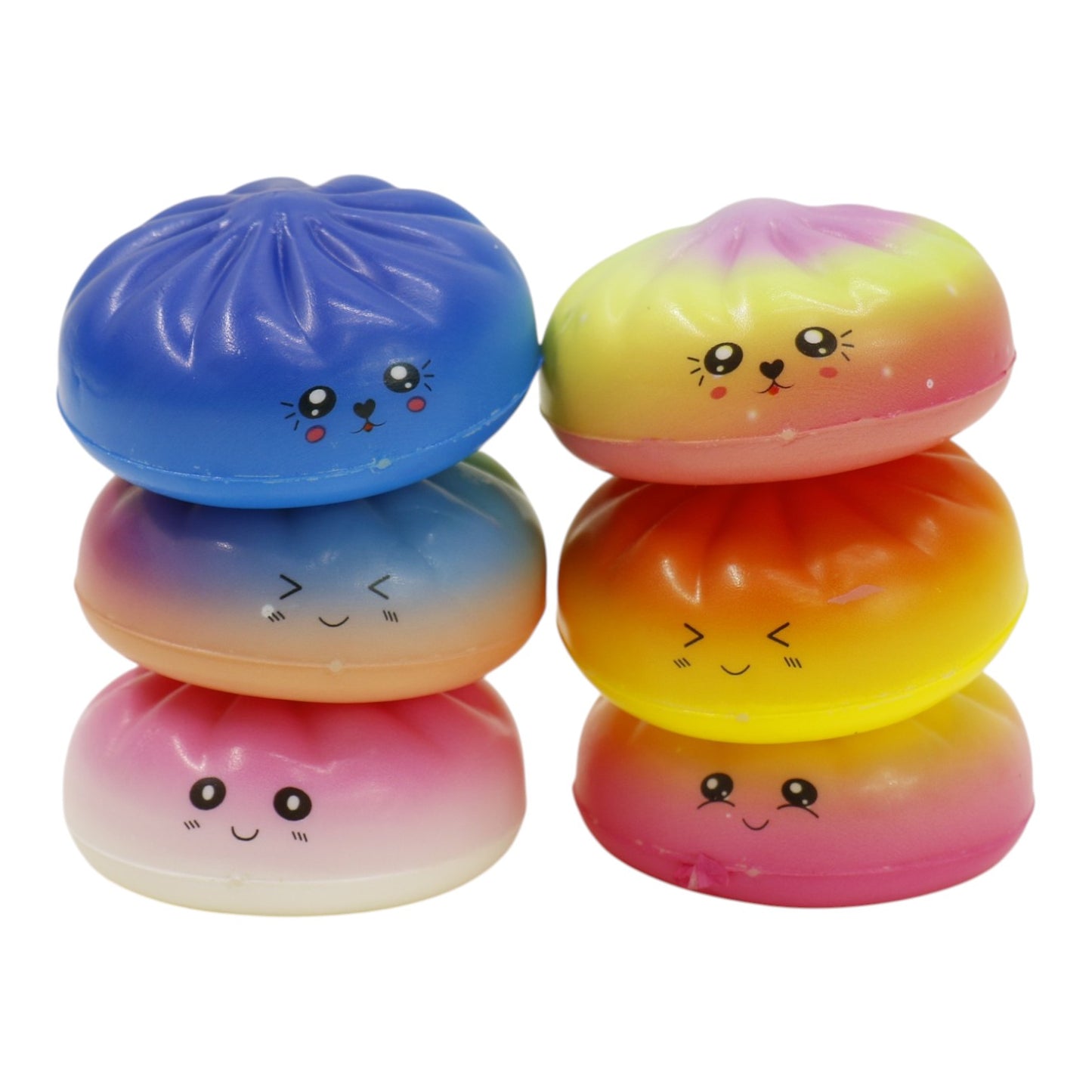 Mini Rainbow Foam Squishy Dumpling TY6404-11 (12PC)