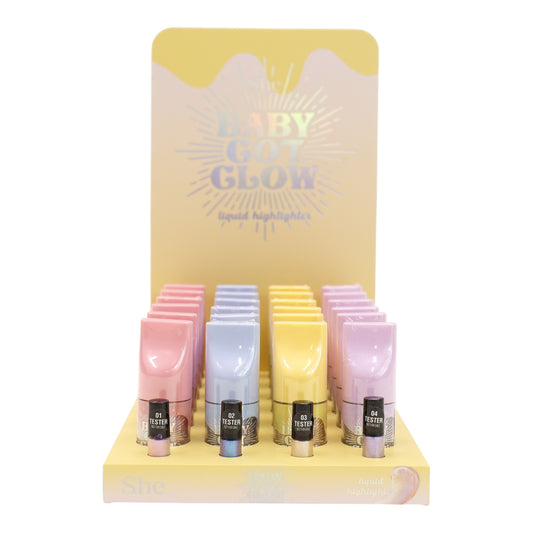 S. he Baby Got Glow Hightlighter LH1064 (24PC)