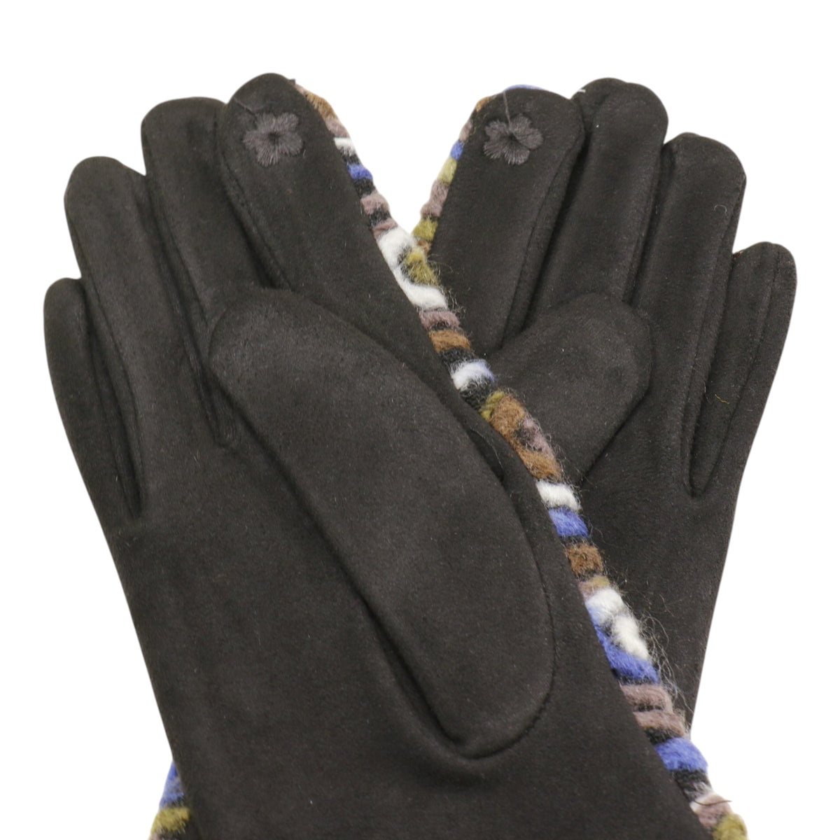 Women's Embroidery Texting Gloves GL6830-2 (12PAIR)
