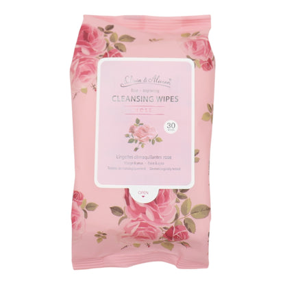 Rose Cleansing Makeup Remover Wipes MIT003 (6PK)