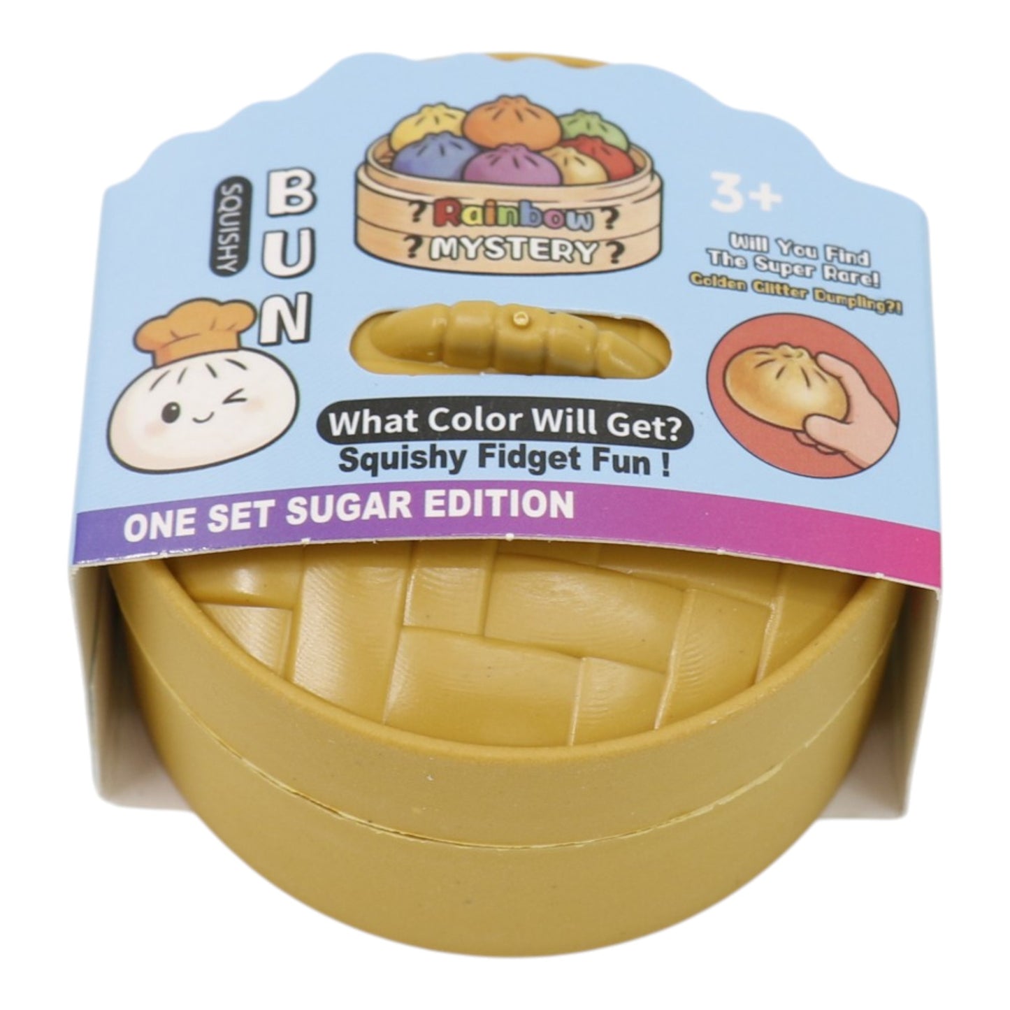 Mini Flour Squishy Dumpling With Steamer SQ6606-7! (24PC)