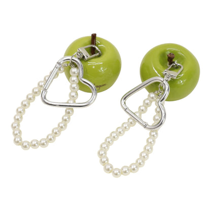 Cute Green Apple With Pearl Keychain and Bag Charm JK6413-1 (12)