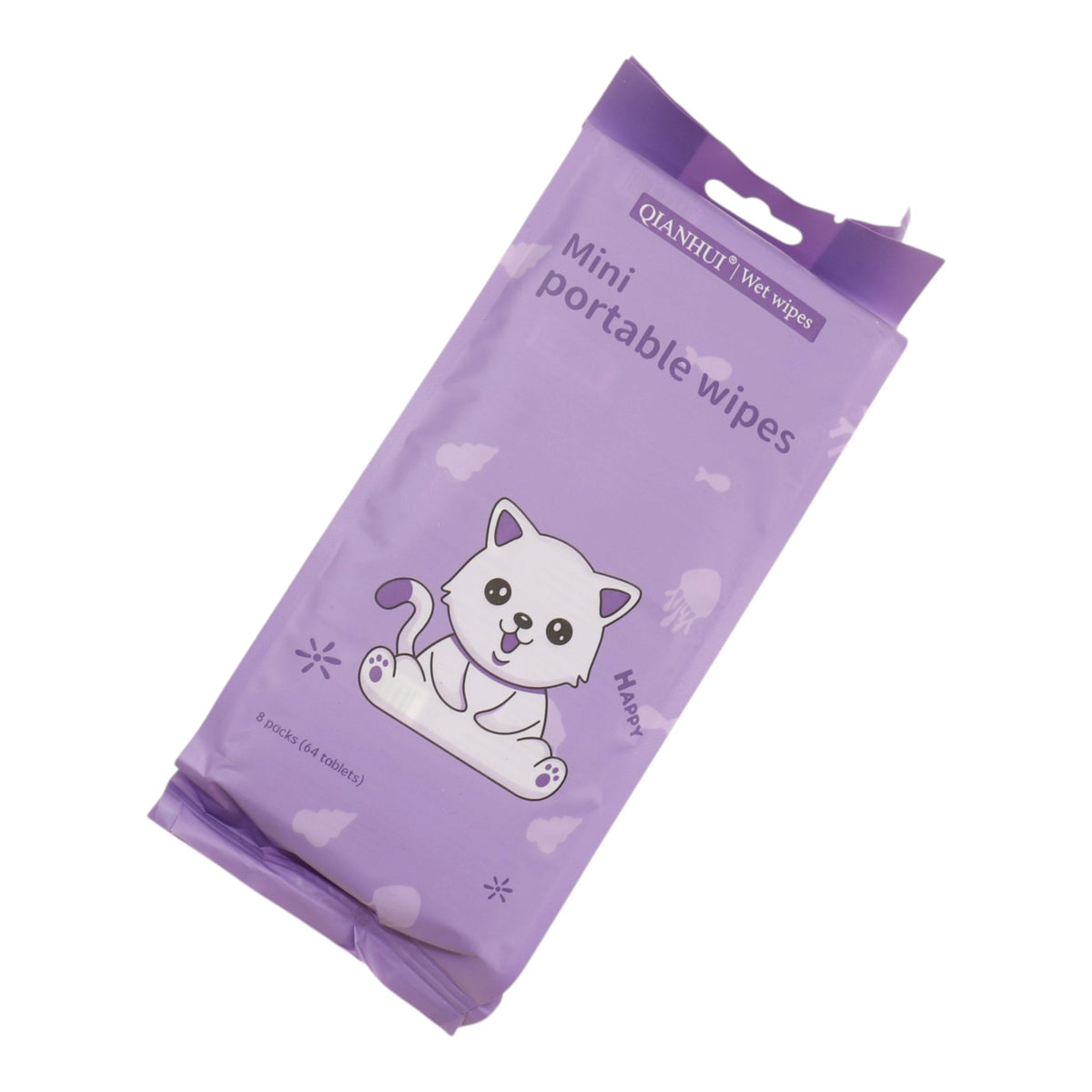 Cute Mini Portable  Wipes SJ0036 (12PK)