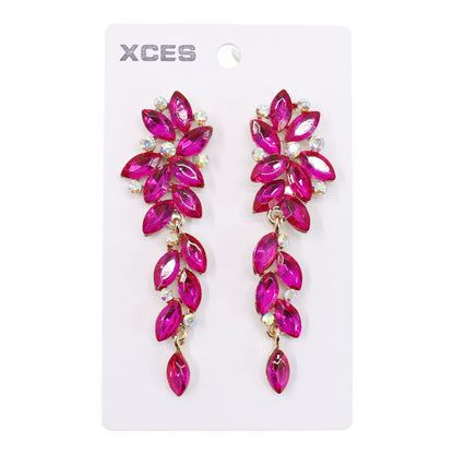 Crystal Marquise Cluster Drop Bridal Earring JE7306 (3PAIR)