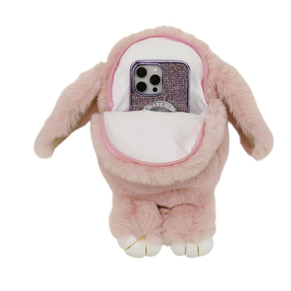 Pom Pom Bunny Crossbody Bag BG922 (3pc)