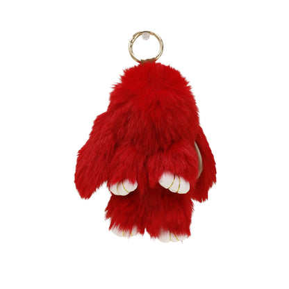 Cut Rabbit Pom Pom Key Chain KC0225-5.. (3PC)
