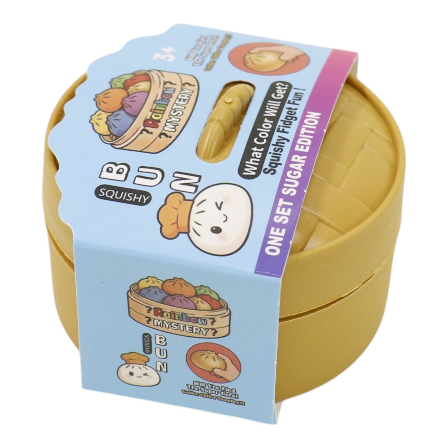 Mini Flour Squishy Dumpling With Steamer SQ6606-7! (24PC)