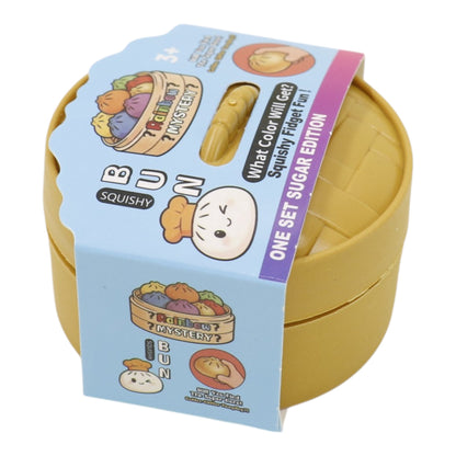 Mini Flour Squishy Dumpling With Steamer SQ6606-7! (24PC)
