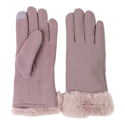Women's Fur Gloves GL193. (12PAIR)