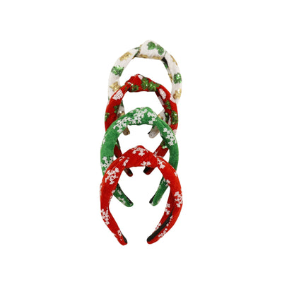 Christmas Decorative Spotted Headband HB6905-25  (12PC)