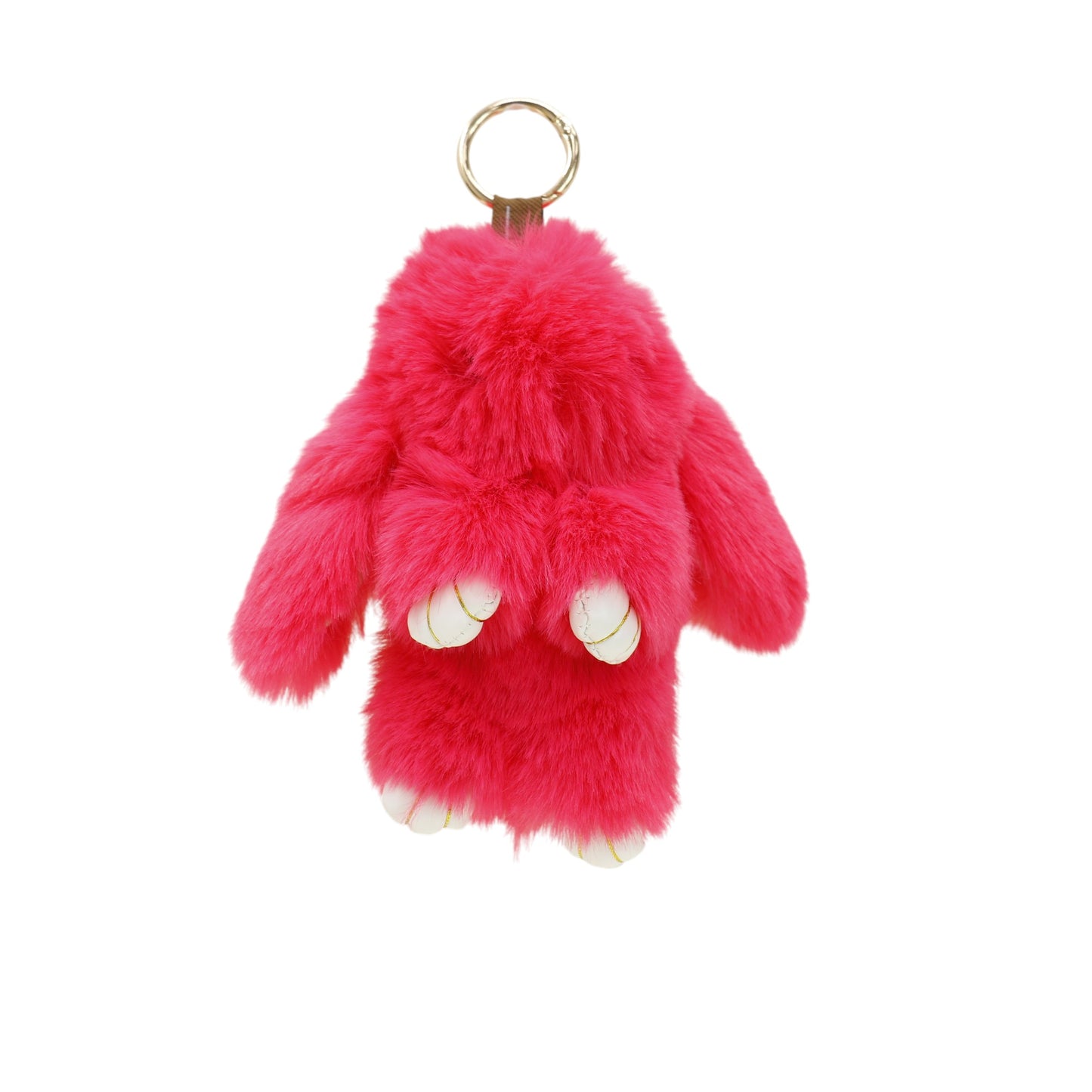 Cut Rabbit Pom Pom Key Chain KC0225-5.. (3PC)