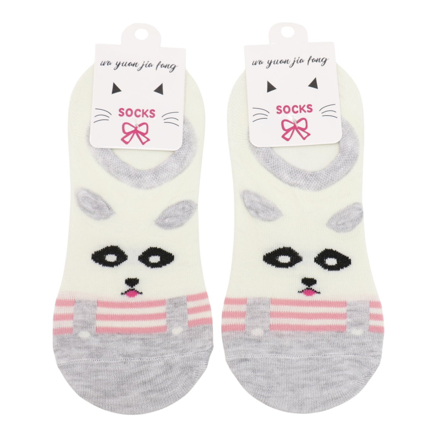 Women's Cute Animal Cartoon Fake Socks SS3208-105. (12PC)