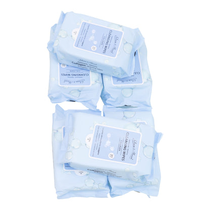 Collagen Cleansing Makeup Remover Wipes MT009 (6PK)