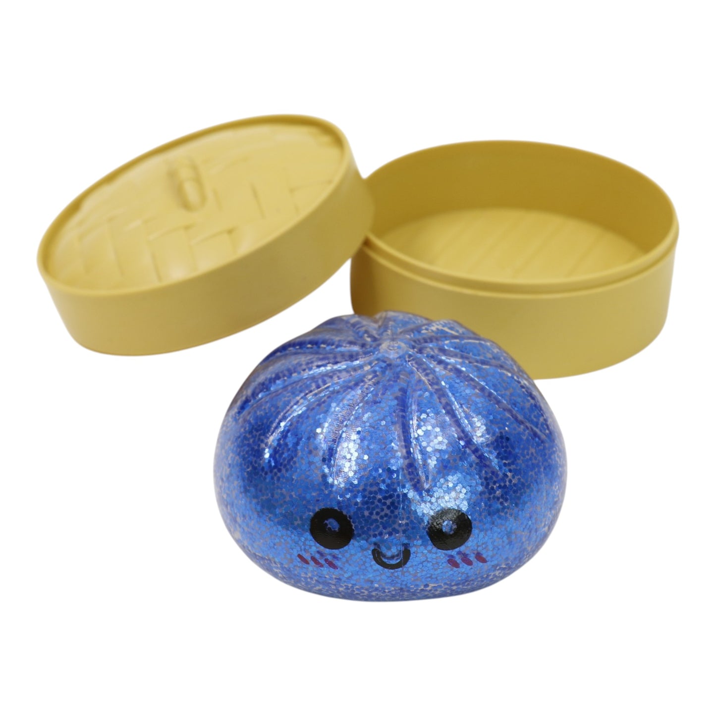 Glitter Squishy Dumpling Filled With Beads Toy SS417-3(12PC)