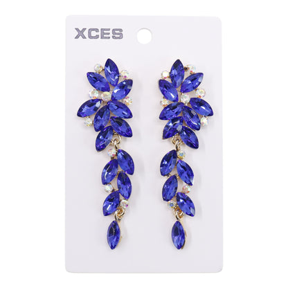 Crystal Marquise Cluster Drop Bridal Earring JE7306 (3PAIR)