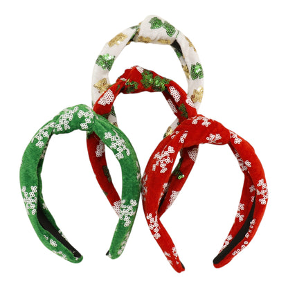 Christmas Decorative Spotted Headband HB6905-25  (12PC)