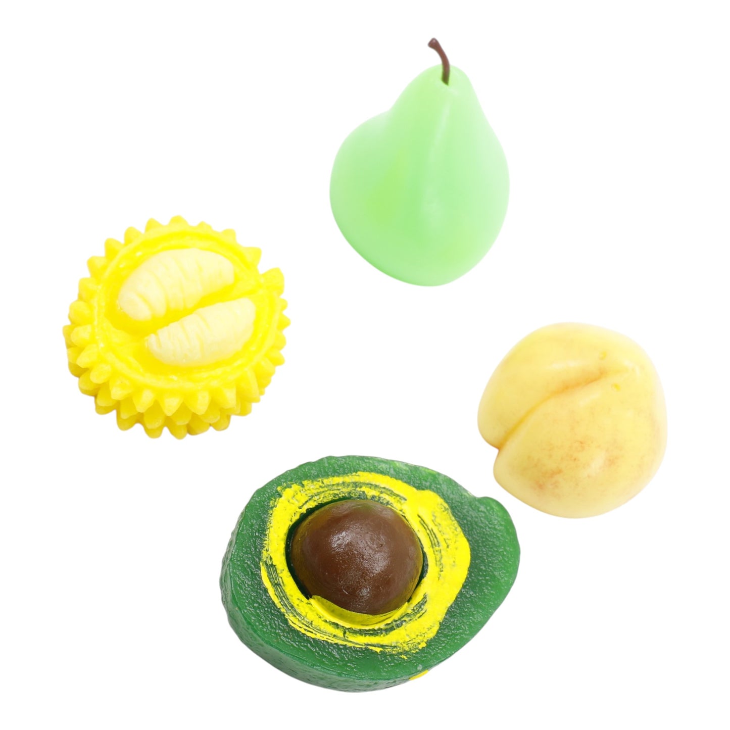 Silicon Fruit Squishy Toy JT6518-1 (12PC)