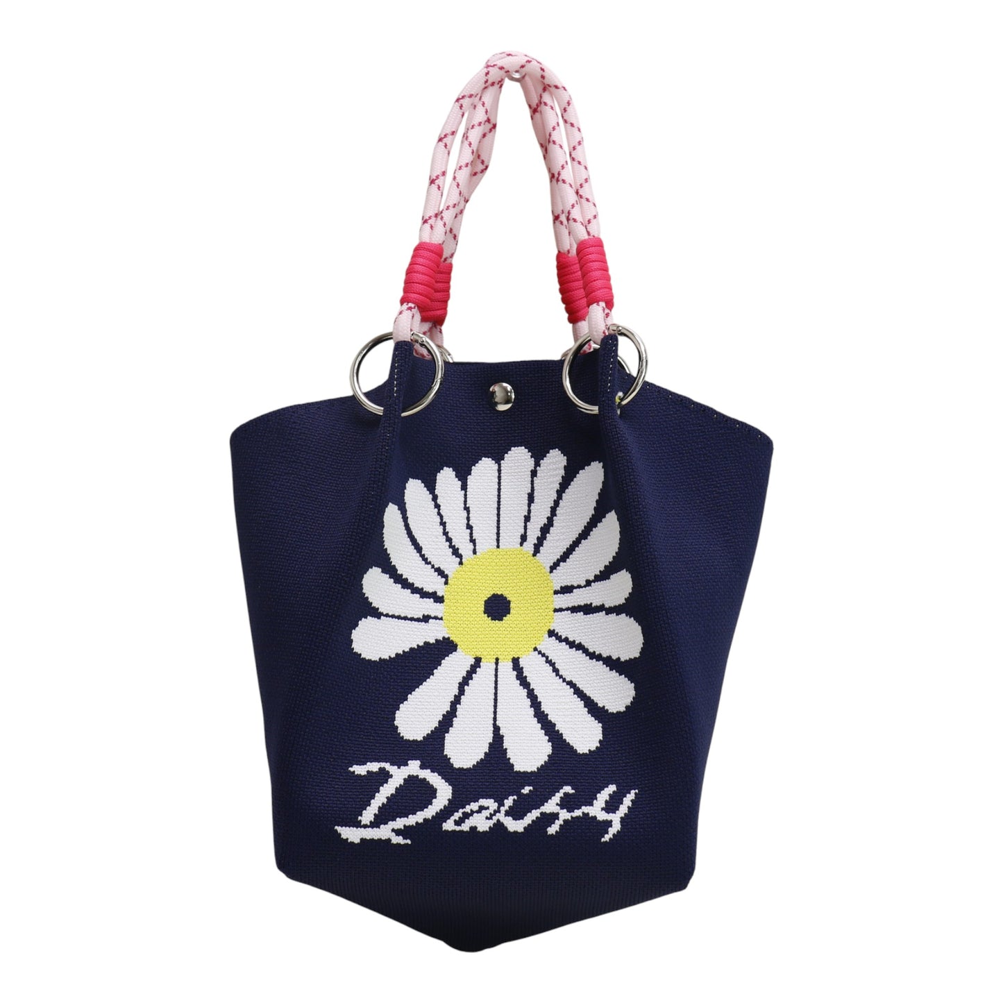 Women's Cute Daisy Pattern Knitted Tote Bag SS51118-17 (3PC)