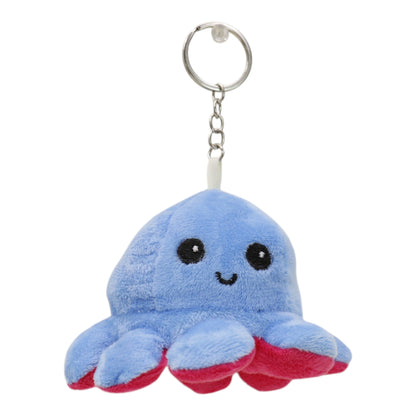 Reversible Octopus Plushie Key Chain KC1225-1. (12PC)