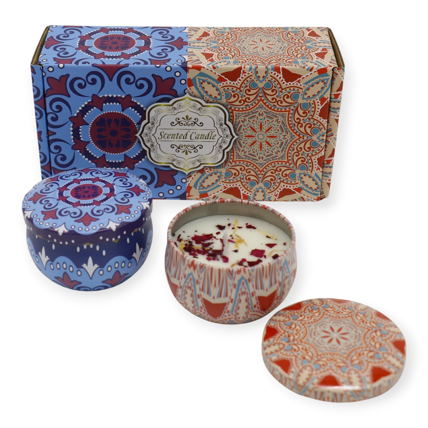 Bohemia 2pcs Fragrance Scented Candle SS51113-12 (3Pack)