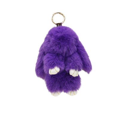 Cut Rabbit Pom Pom Key Chain KC0225-5.. (3PC)