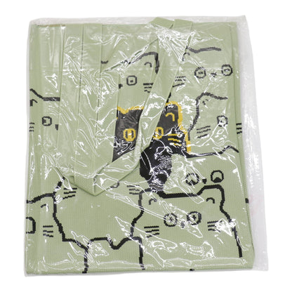 Cute Cat Pattern Knitted Tote Shoulder Bag JB6711-1 (12PC)