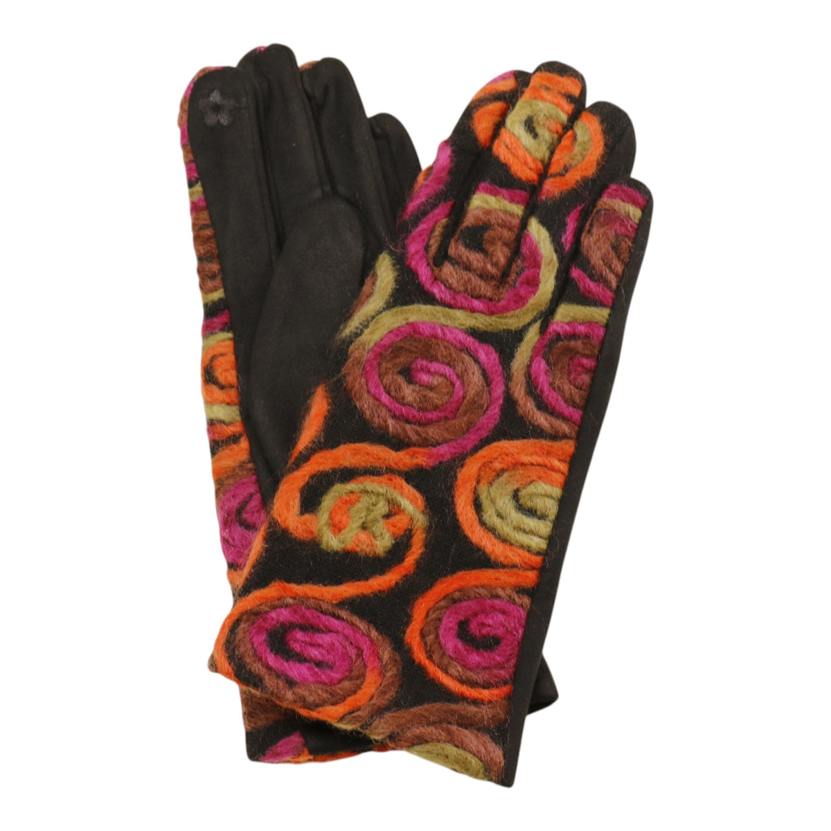 Women's Embroidery Texting Gloves GL6830-2 (12PAIR)