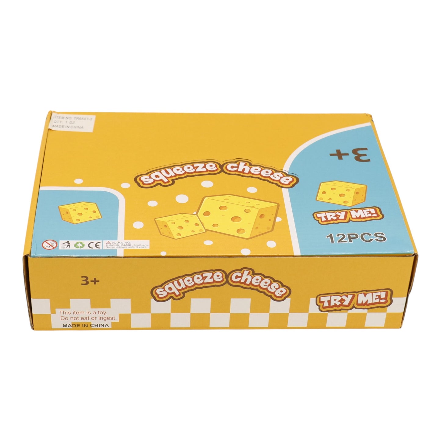 Squishy Cheese Toy TR6507-2 (12PC)