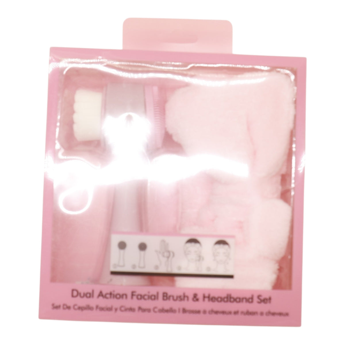 Facial Brush And Headband Set 913 (12PC)