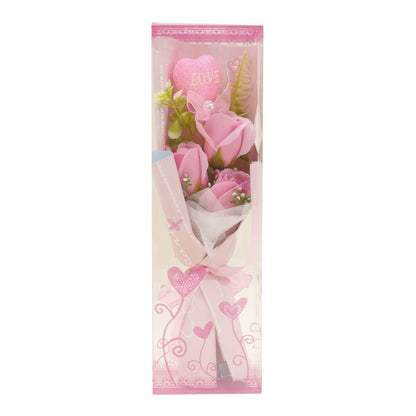 Three Rose Heart Artificial Bouquet Gift  VT5111-2 (1 PACKS )