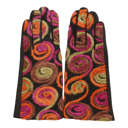 Women's Embroidery Texting Gloves GL6830-2 (12PAIR)