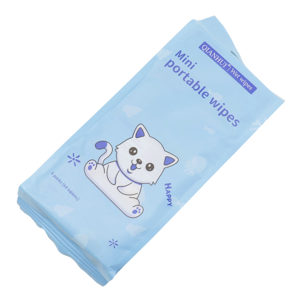 Cute Mini Portable  Wipes SJ0036 (12PK)